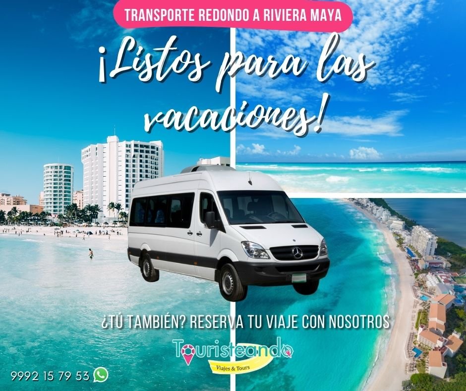 Transporte Mérida hacia Riviera Maya